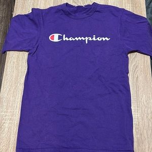 Champion T-shirt purple woman